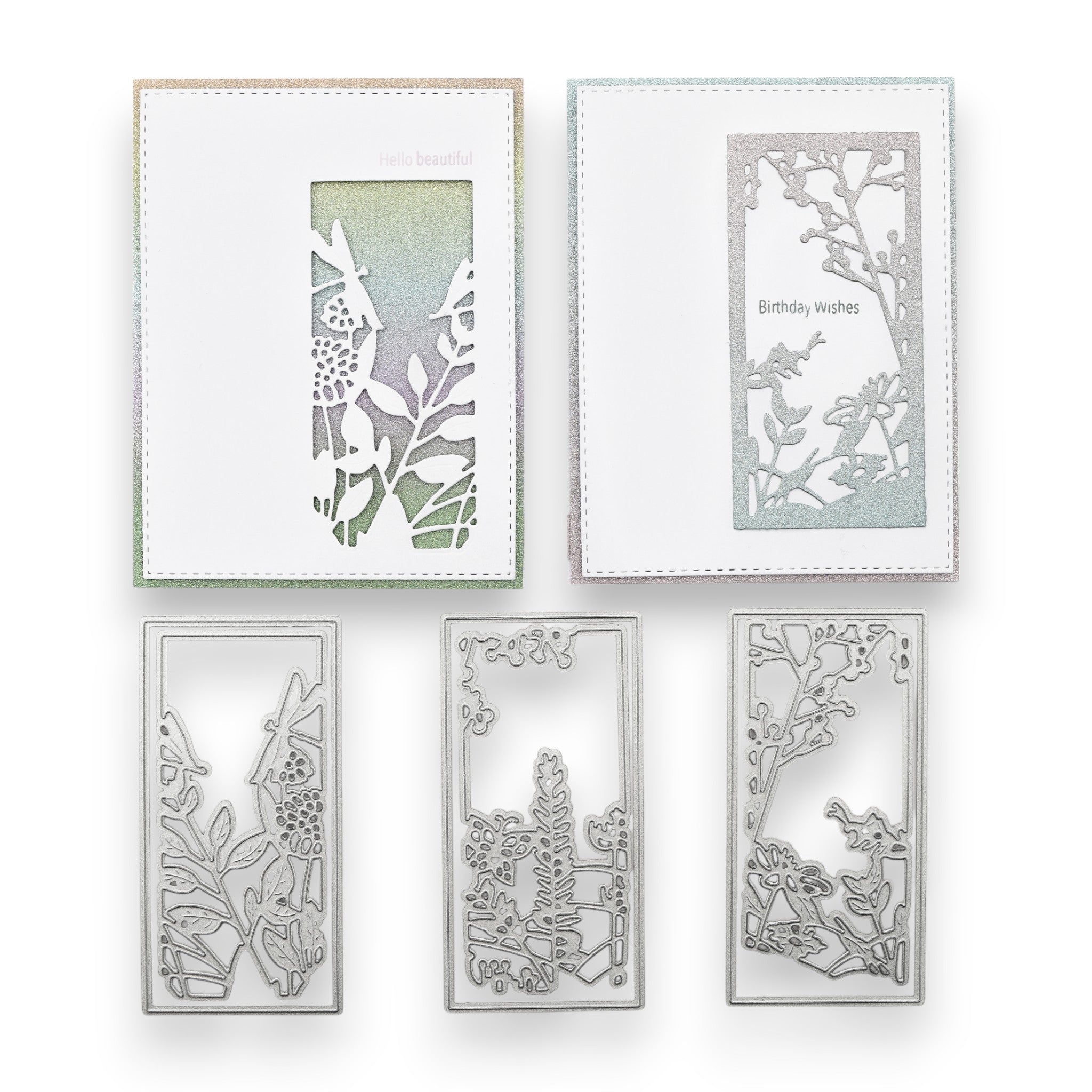 Wild Meadow Panels - Steel Cutting Die Sets